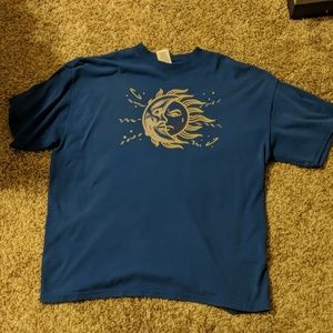 Blue Sun and Moon T-Shirt